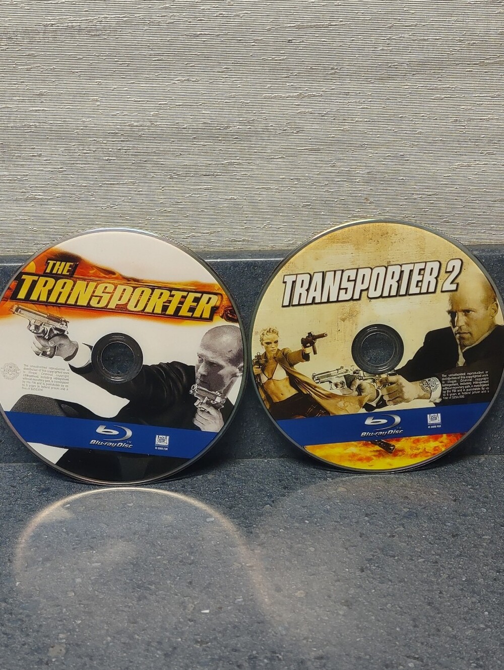 The Transporter 1 & 2, Blu-ray, EUC Action Bundle